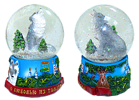 Шары со снегом, фигурки